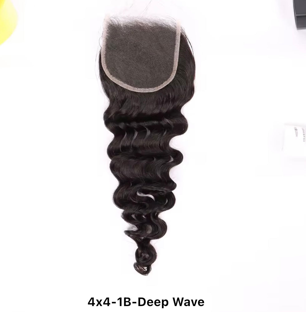 HD Transparent Deep Wave Lace Frontal – 100% Raw Vietnamese Hair