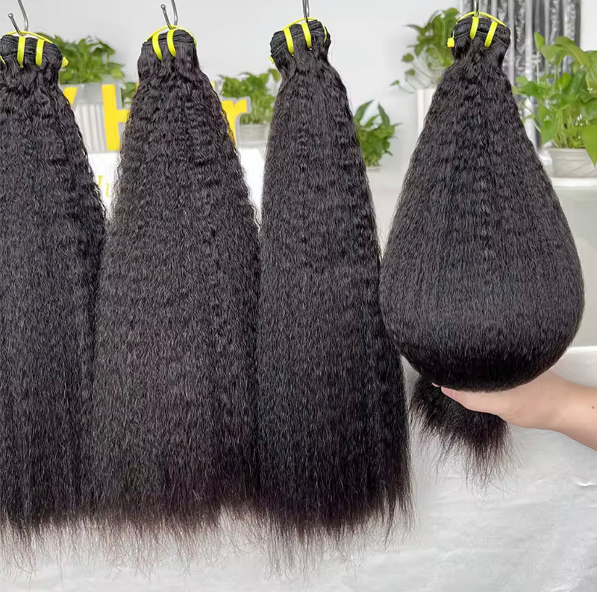 Kinky Straight – 100% Raw Vietnamese Hair for a Smooth, Natural Blowout Look