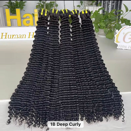 Deep Curly – 100% Raw Vietnamese Hair for Defined, Lush Curls