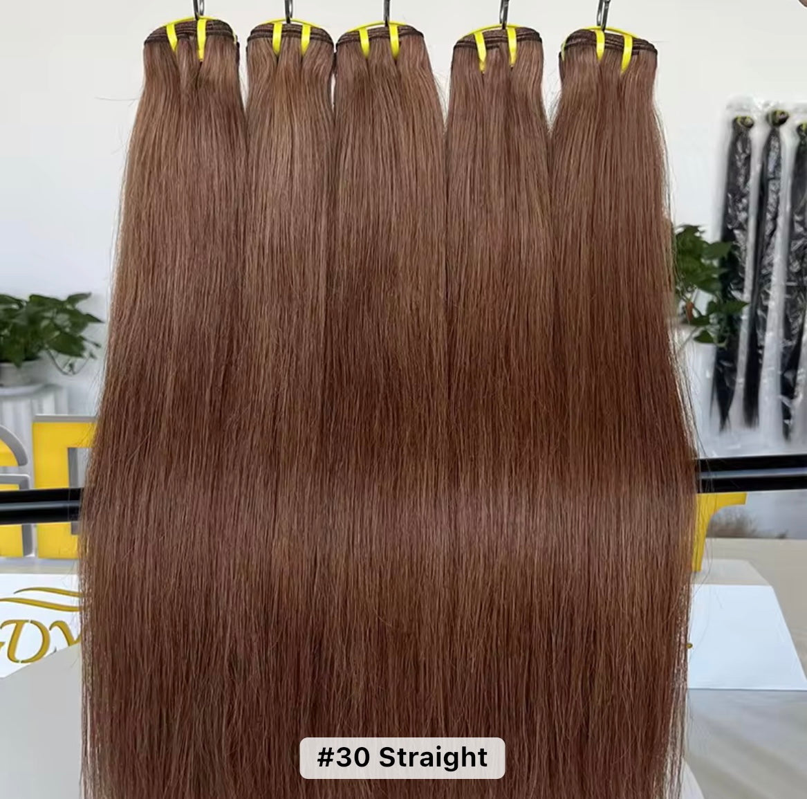 Colored Bone Straight – 100% Raw Vietnamese Hair