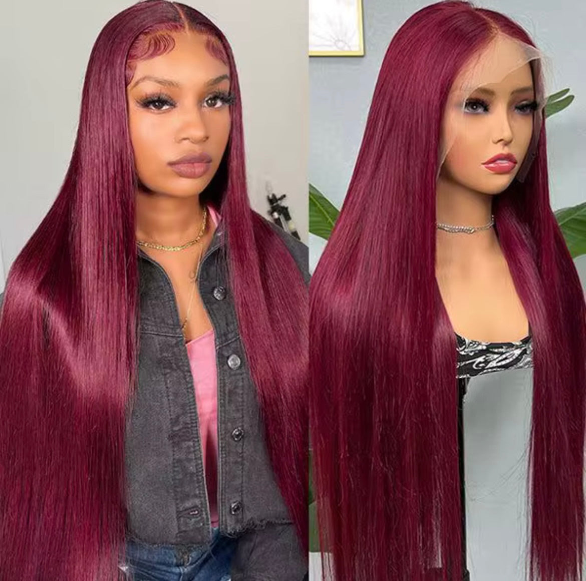 #99J Bone Straight – 100% Raw Vietnamese Hair