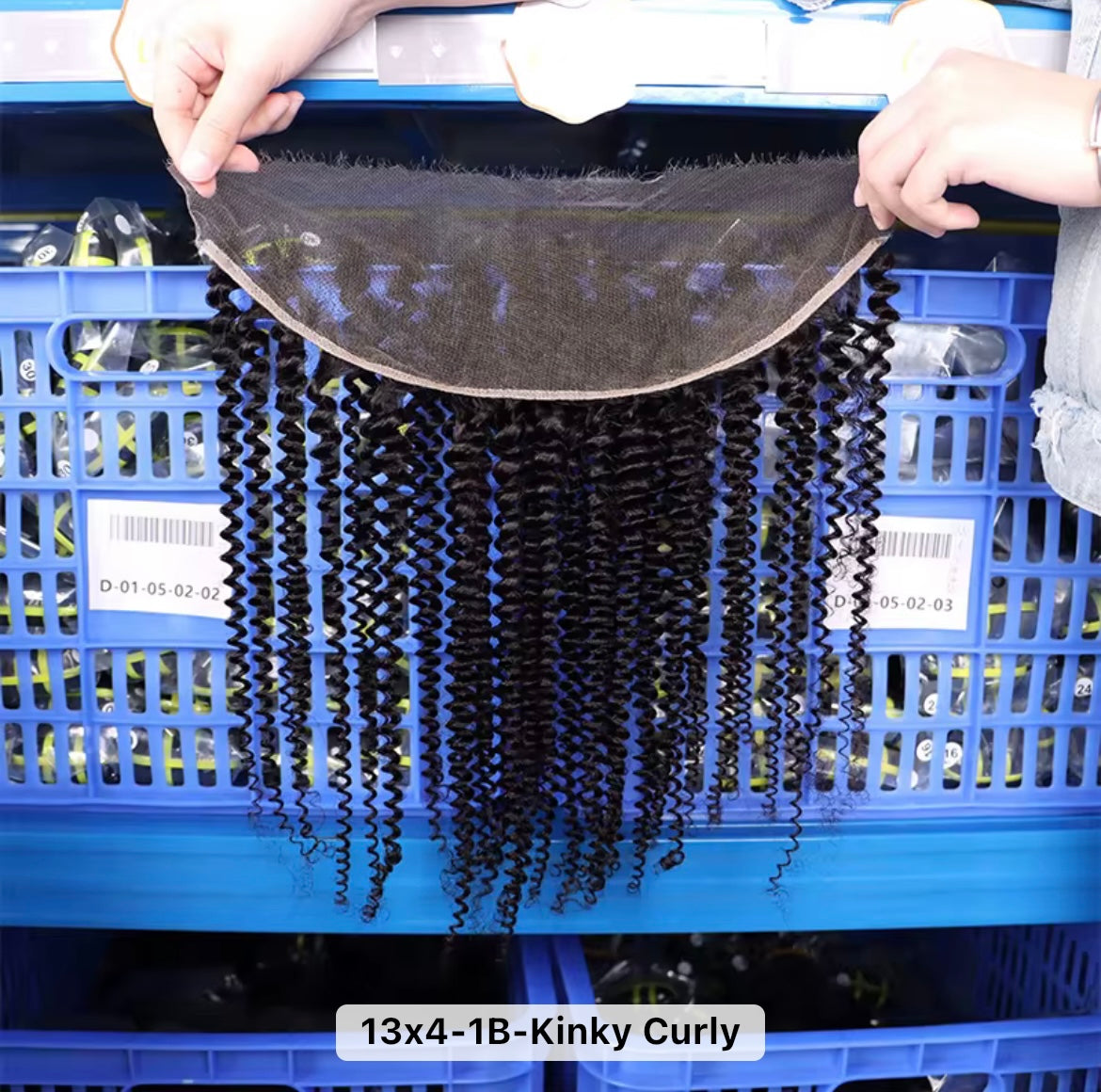 HD Transparent Kinky Curly Lace Frontal – 100% Raw Vietnamese Hair