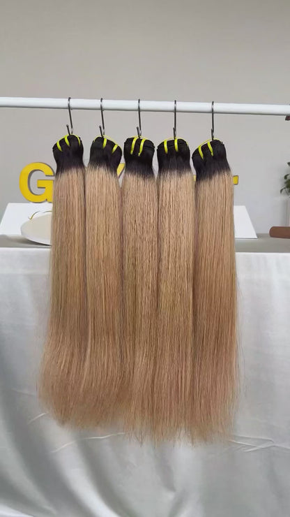 Colored Bone Straight – 100% Raw Vietnamese Hair